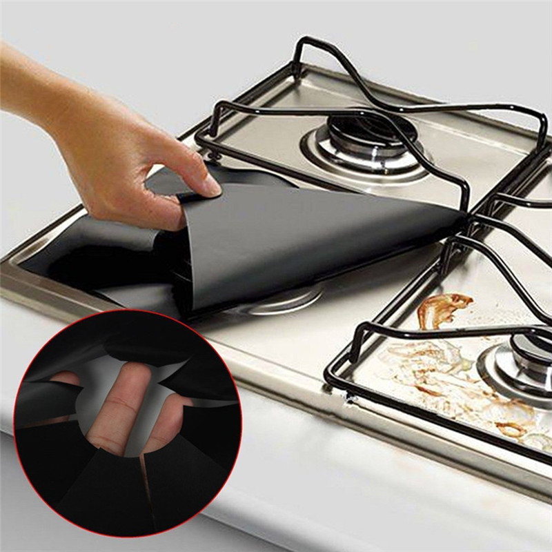 Reusable Gas Stovetop Burner Protector Cover, 2pcs/lot Reusable Gas Stovetop Burner Protector Cover, 2pcs/lot